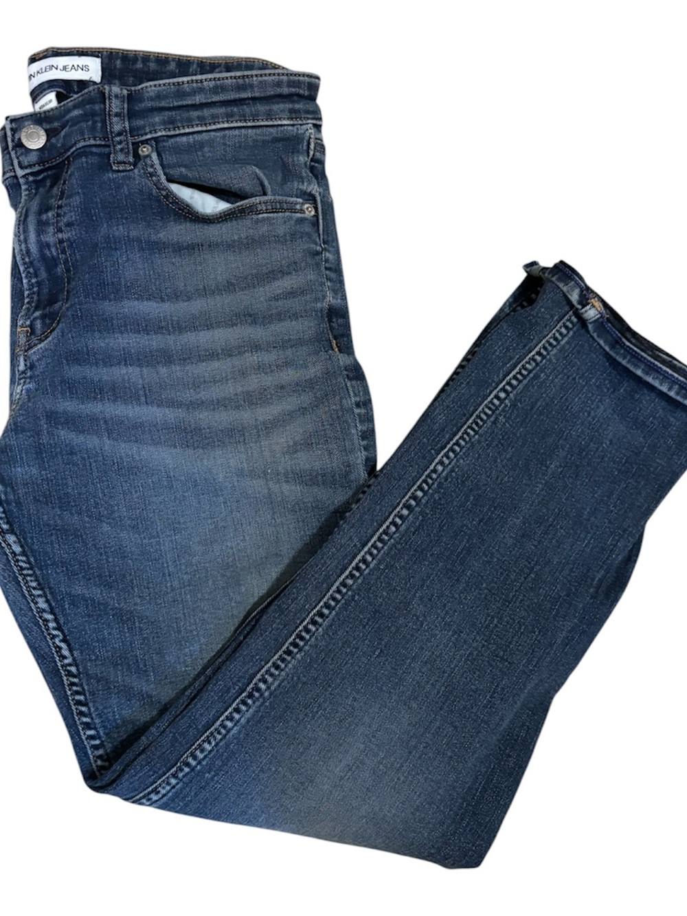 🔵Calvin Klein Men’s Dark Blue Slim Jeans